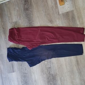 Bundle- 2 ankle length M leggings